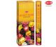 Honey Rose Encens 6 pack HEM 20 grammes emballage hexagonal.