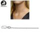 Collier argent 925/000 meilleure qualité Gourmette 1.4 mm/40 cm