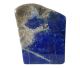 Lapis Lazuli with beautiful Pyrite surfaces and veins from Badakshan in Afghanistan.
