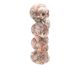 Crânes empilés en jaspe de 120 mm sculptés à la main à partir de divers types de pierres précieuses. sont fournis assortis.
