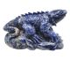 Lizard hand-carved from Bolivian Sodalite. 60 mm in size, supplied assorted.
