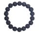 Bracelet boule 10mm de Lava d'Italie.