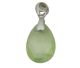 Pendentif en Prehnite facettée 25 mm  en 925/000 argent