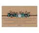 Bracelet en pierres précieuses brutes Chrysocolla-Hématite-Amazonite sur une jolie carte de vente avec la description 
