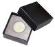 Rock crystal tea light holder in beautiful gift box. 6.5x6.5x4 cm and for normal tea light of 40 mm.