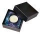 Fluorite tealight holder (colours vary) in beautiful gift box. 6.5x6.5x4 cm and for normal tealight of 40 mm.