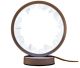 LED Rock crystal mirror lamp, 20 cm diameter. USB 3.5 Volt without adapter.