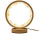 Lampe de miroir LED Citrine, 20 cm de diamètre. USB 3,5 V sans adaptateur.