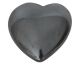 25mm Hematiet hart uit Marokko, fraai hart dat geheel met de hand is geslepen.