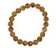 Ball bracelet 8mm made of natural citrine from Brazil.