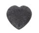30mm Lava hart uit Italië, fraai hart dat geheel met de hand is geslepen.