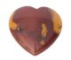 30mm Mookaiet hart uit Australië, fraai hart dat geheel met de hand is geslepen.