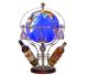 330mm Globe 2021, table model with 6 crystal glasses & stand for 2 bottles (lighting)