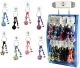 Nautical key rings with anchor on display with 72 pieces.