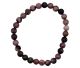 Ball bracelet 6mm made of Rhodonite from Australia.