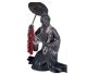 Japanse levensechte bronzen Geisha 105 cm hoog. NU MET 50% KORTING