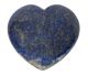 40mm Lapis Lazuli Herz XL aus Afghanistan, Herz, das komplett von Hand geschnitten wird.
