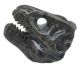 Crâne de dragon en pierres précieuses de 60 mm sculpté à la main à partir de différents types de pierres précieuses. sont fournis assortis.