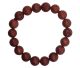 Ball bracelet 10mm made of red Jasper from South Africa.