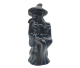 Gemstone Wizard 90 mm sculpté à la main à partir de différents types de pierres précieuses.