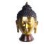Bronze Buddha-Kopf / Nepal 