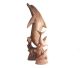 Wooden dolphins large (60 cm) of agarwood from Indonesia