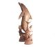 Dauphins en bois grand (jusqu'a 60 cm)de bois argan  Indonesie