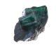 Emerald in bedrock from Muzo in Columbia