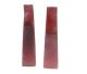 Obelisques en quartz de fraise de 12-15 cm / Chine.