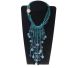 Turquoise choker from real Indian turquoise from the USA