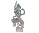 Göttin in Bronze (ca. 15-20 cm.) -Kambodscha