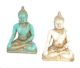 Buddhas made of plastic