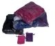 100 Velvet Storage Bags in various assorted colors