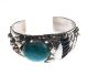 Bracelet Navajo en Turquoise & Ongles de 1962.