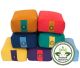 BESTSELLER 2020: Yoga meditation cushion in 7 chakra colors XXL (each pillow approximately 320x150x2