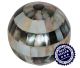 Sphere XXL, made of white Mother of Pearl & Abalone Shell