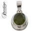 Peridot (Olivine or Chrysolite) from USA in 925/000 Silver 