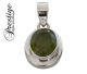 Peridot (Olivine ou Chrysolite) de USA en 925/000 Pendentif 