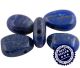  Lapis Lazuli B/C-kwaliteit (Afghanistan)XL doorboorde druppelhanger (ongeveer 25x18 mm)