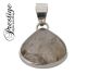 Rutil Quartz du Brésil en 925/000 Pendentif 