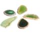 Agaat is een doorzichtige, maar soms ook opake variëteit van kwarts en een subvariëteit van chalcedoon. De chemische structuur van agaat is identiek aan jaspis, vuursteen, hoornkies en wordt vaak samen met opaal gevonden. De kleurrijke, gestreepte specime
