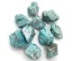 Amazonite en beaux petits morceaux rugueux.