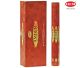 Amber Incense 6 pack HEM 20 grams hexagonal package.