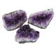 Amethyst crystal groups in a very intensive color purple from Artigas in Uruguay.