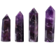 Amethyst points 3-5 cm in height.