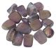 Titanium Amethyste (aura) pierres roulées