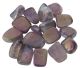 Titanium Amethyst (aura) Trommelsteine