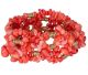 5-row bracelet made of bamboo coral from Taiwan