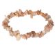 Split Bracelet made of Moonstone from India
