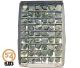 Green aventurine, 54 pieces, beautifully individually packaged in a counter display box. For years a big sales hit.